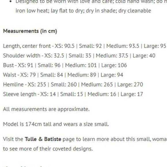 NWT Tulle & Batiste Fabbie Mini Dress - Picture 5 of 5